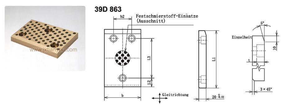 Commonly used guiding device for automobile molds